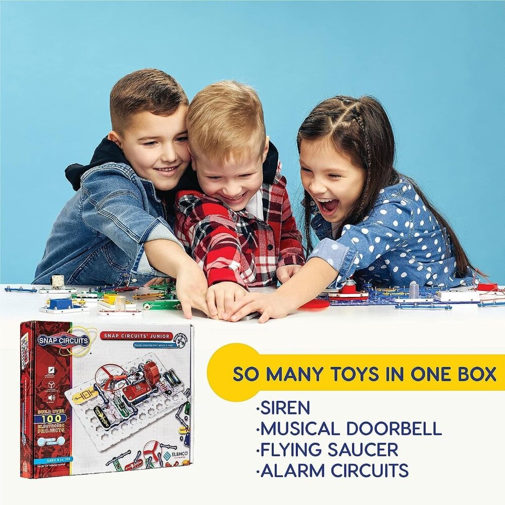 Jr. SC-100 Electronics Exploration Kit, Over 100 Projects, Full Color Project Ma - Picture 3 of 16